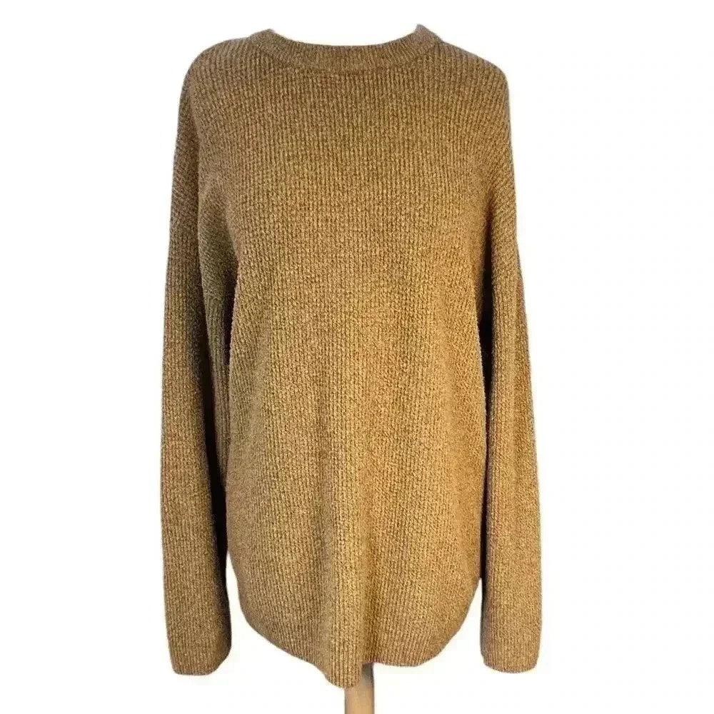 BP. Nordsrtom Waffle Knit Brown Sweater Super Soft NWOT Size Large